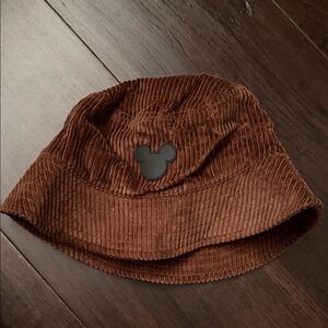 Women’s Corduroy Mickey Mouse Bucket Hat